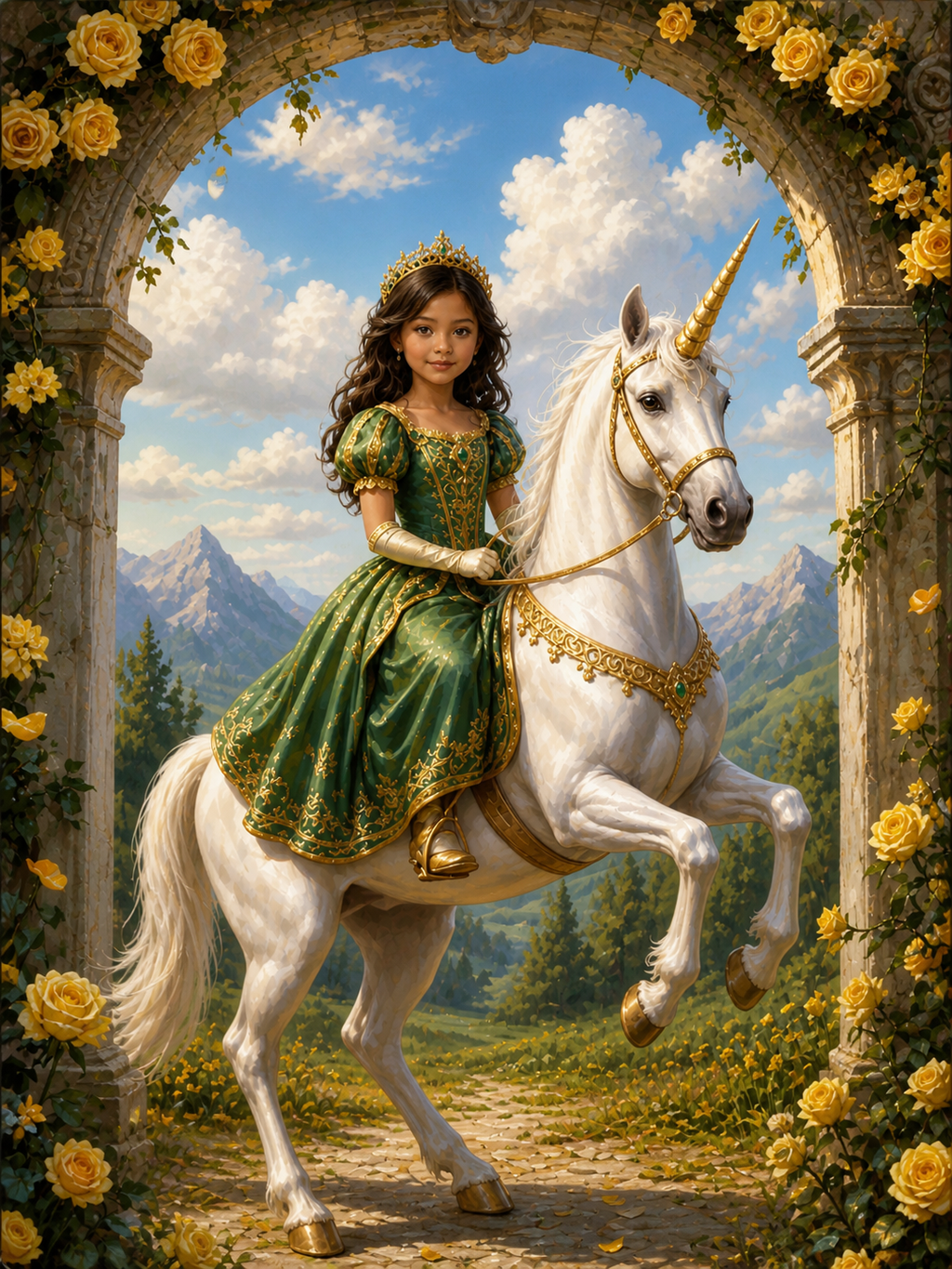 Amara The Unicorn Rider Little Princess