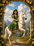 Amara The Unicorn Rider Little Princess