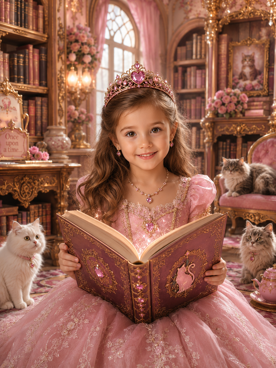 Grace The Cat Lover Little Princess